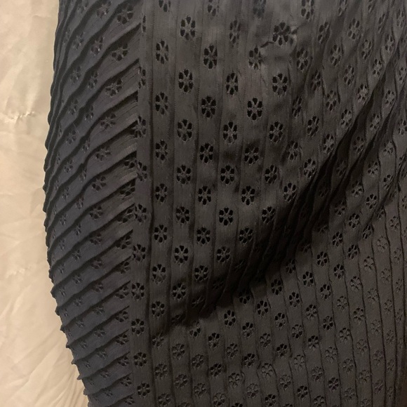 CeCe Black Jacquard Pencil Skirt XL NWT - Picture 2 of 8